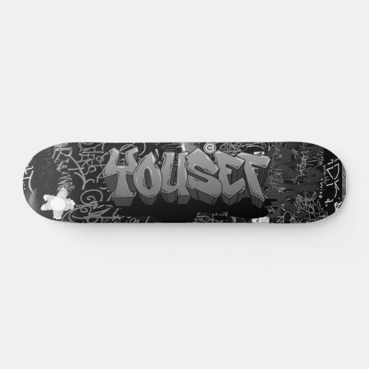 Yousef Graffiti gepersonaliseerd skateboard (Horizontaal)