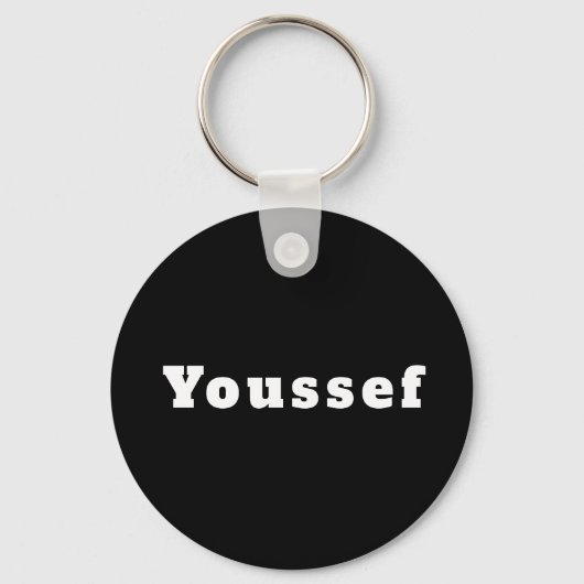 Youssef Sleutelhanger (Achterkant)