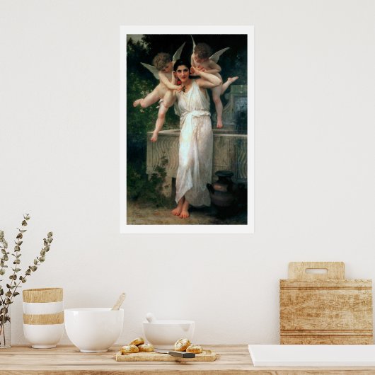 Youth 1893, William Adolphe Bouguereau Poster (Keuken)