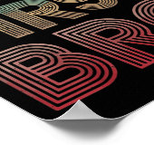 Youth Boy God First Bro Funny Christian God Brothe Poster (Hoek)