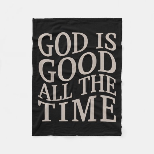 Youth God Is Good Christian Teen Girl Jesus Love Y Fleece Deken (Voorkant)