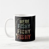 Youth Here-fishy Fishing-shirt Boys Toddler Funny Koffiemok (Links)