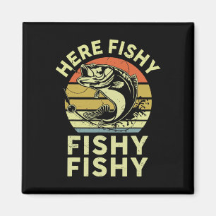 Youth Here-fishy Shirt Kinder Peuter Mannen Funny Magneet