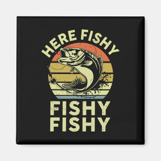 Youth Here-fishy Shirt Kinder Peuter Mannen Funny  Magneet