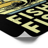 Youth Here-fishy Shirt Kinder Peuter Mannen Funny  Poster (Hoek)