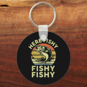 Youth Here-fishy Shirt Kinder Peuter Mannen Funny Sleutelhanger (Voorkant)