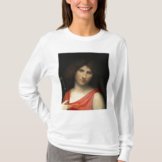 Youth holding a Arrow, 1505 T-shirt (Voorkant)