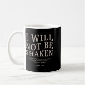 Youth I Will Not Be Shaken Christian Teen Girl Wom Koffiemok (Links)