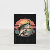 Youth I'd Rather Be Fishing-shirt Boy Largemouth B Kaart (Voorkant)