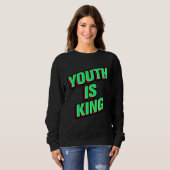 Youth Is King Trui (Voorkant volledig)
