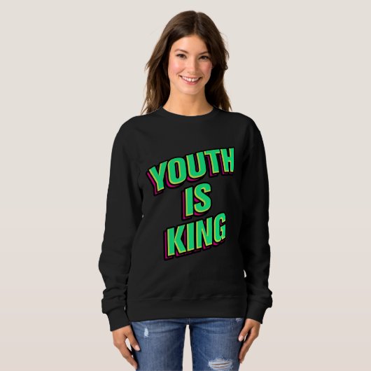 Youth Is King Trui (Voorkant volledig)
