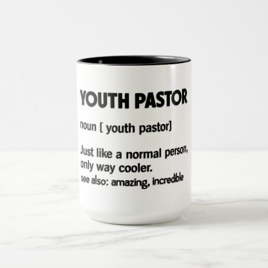 Youth Pastor Definition Mok (Midden)