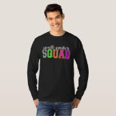 Youth Pastor Squad Back to School Worker Apprecia T-shirt (Voorkant volledig)