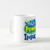 Youth Power Global Impact Mok Design (Voorkant links)