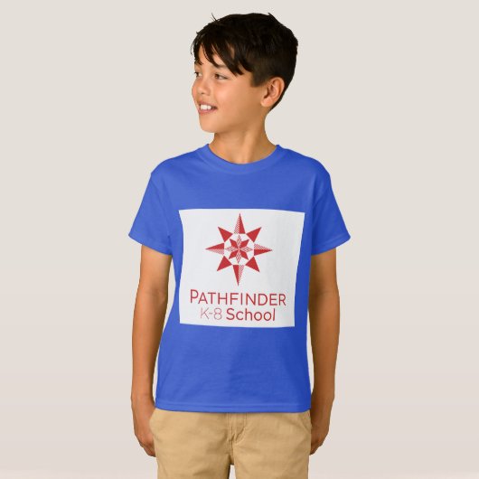 Youth Raglan T-Shirt (Voorkant volledig)