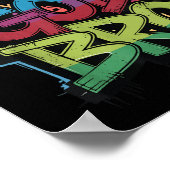 Youth Trust God Bro Funny Christian Boy Son Brothe Poster (Hoek)