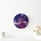 Youthful Aspirations: Deep Space Clock Ronde Klok (Huis)