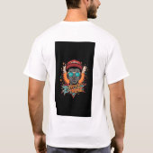 youthful, modern, and vibrant t-shirt design (Achterkant)