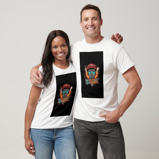 youthful, modern, and vibrant t-shirt design (Unisex)