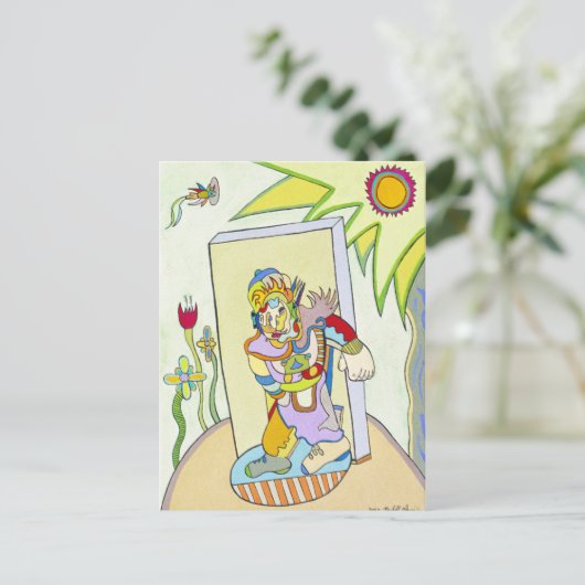 "Youthman" van Ruchell Alexander Briefkaart (Staand voorkant)