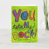 YouTotally Rock Kaart (Voorkant)