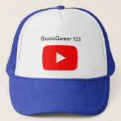 YouTube BionicGamer 123-pet Trucker Pet (Voorkant)