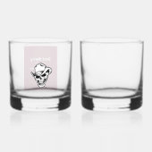 "YouTube Cowboy Whiskey Glas" 🥃🤠💀 Whisky Glas (Achterkant)