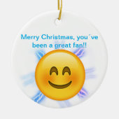 YouTube Fan-Ornament Keramisch Ornament (Voorkant)