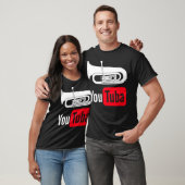 YouTube Grappig Shirt Voor Tuba Spelers (Unisex)