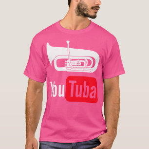 YouTube Grappig Shirt Voor Tuba Spelers