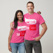 YouTube Grappig Shirt Voor Tuba Spelers (Unisex)