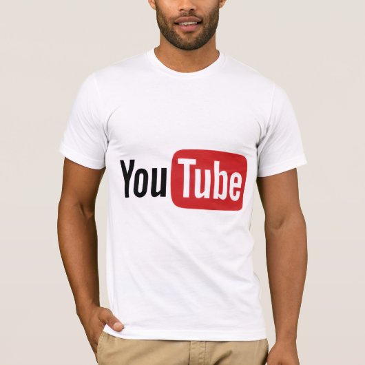 YouTube icon T-Shirt (Voorkant)