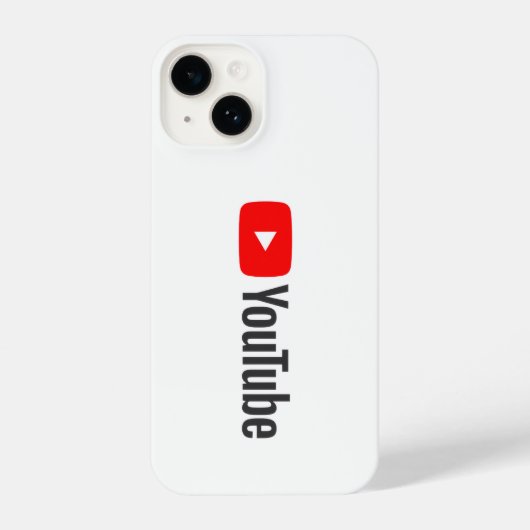 YouTube iPhone Hoesje (Achterkant)