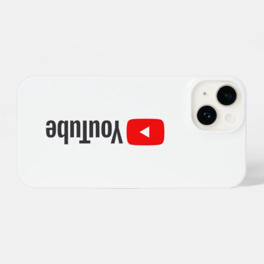 YouTube iPhone Hoesje (Achterkant horizontaal)