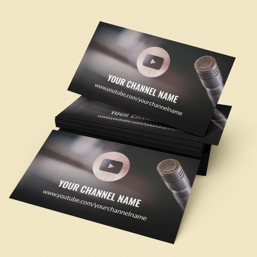 YouTube-kanaal Chic Roos Gold Visitekaartje