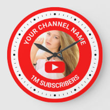 Youtube-kanaal Gepersonaliseerde Foto Youtuber Cad