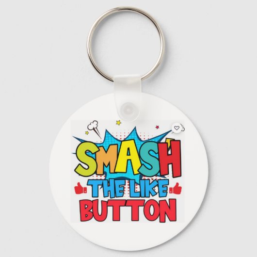 YouTube-kanaal Vlogger YouTuber Sleutelringen Sleutelhanger (Voorkant)