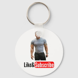 YouTube-label Sleutelhanger