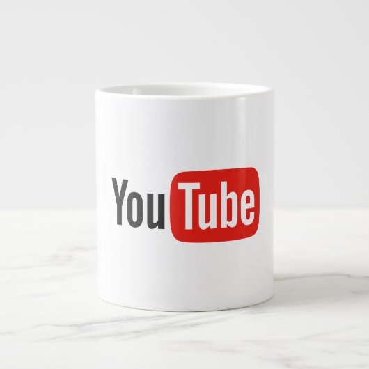 YouTube-logo Grote Koffiekop (Voorkant)