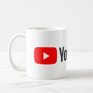 YouTube Logo Klassieke Koffiemok