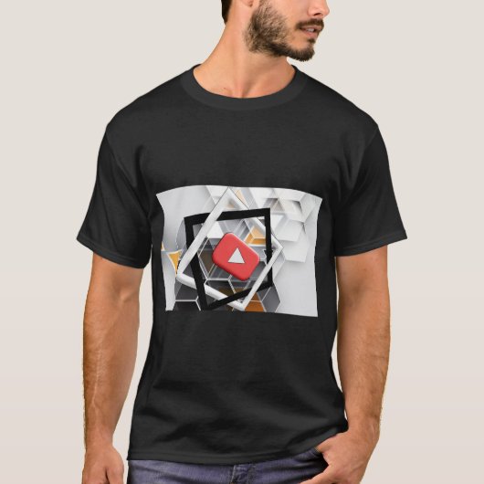 YouTube-logo T-shirt (Voorkant)