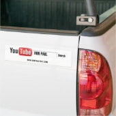 YouTube Ron Paul Bumpersticker (Op Truck)