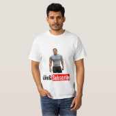 YouTube-shirt T-shirt (Voorkant volledig)