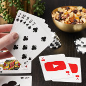 Youtube-spelkaart Pokerkaarten (Insitu)