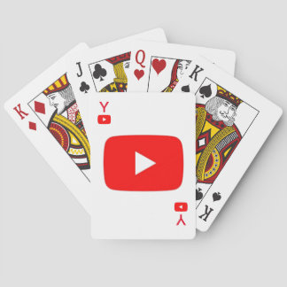 Youtube-spelkaart Pokerkaarten