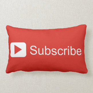 Youtube Subscribe Pillow Kussen