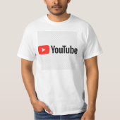 YouTube T-shirts van hoge kwaliteit (Voorkant)