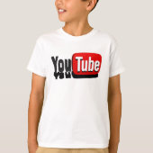 YouTube-thema kleding T-shirt (Voorkant)