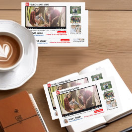 Youtube-Visitekaartje voor kanaalpromotie Visitekaartje