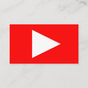 Youtube Youtuber Social Media Bloger Visitekaartje